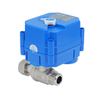 KLD20S/SJ Super Mini 2-Way Motorized Ball Valve with Male thread+Single union