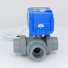 KLD20S/SJ 3-Way Plastic Valve With Unions
