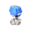 KLD100 3-way motorized ball valve (metal,1/2" to 1")