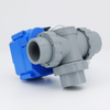KLD20S/SJ 3-Way Plastic Valve With Unions