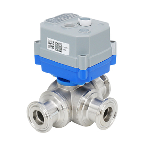 KLD30S/SJ 3-Way Motorized BallValve for Fast Assembled (Horizontal）