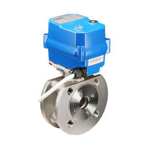 KLD100N Normal On Off 2-Way Motorized Ball Valve(Italian flange)