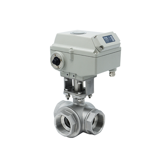 KLD1500 3-way motorized valve (stainless steel, 2")