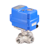 KLD200 3-Way Motorized Ball Valve (SS304/316/Brass)