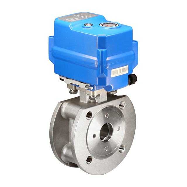 KLD200 2-Way Motorized Ball Valve (Italian flange)