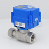 KLD20S/SJ Super Mini 2-Way Motorized Ball Valve with Female thread+ Single union