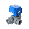 KLD20S/SJ 3-Way Plastic Valve With Unions