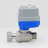 KLD30S/SJ 2-Way Motorized Ball Valve with Single Union x Male Thread