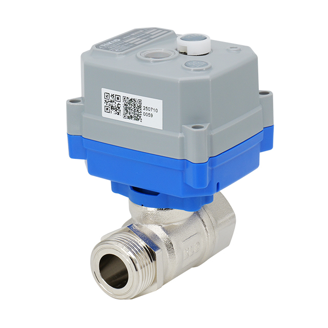 KLD30S/SJ Reduced Bore 2-Way Motorized BallValve (Male x Female)