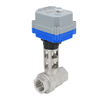 KLD30S/SJ High Temperature 2-way Full-Port Motorized Ball Valve (New Version) - Elevated Type
