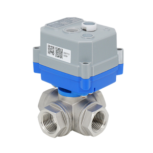 KLD30S/SJ 4-Way Motorized Ball Valve (Horizontal)